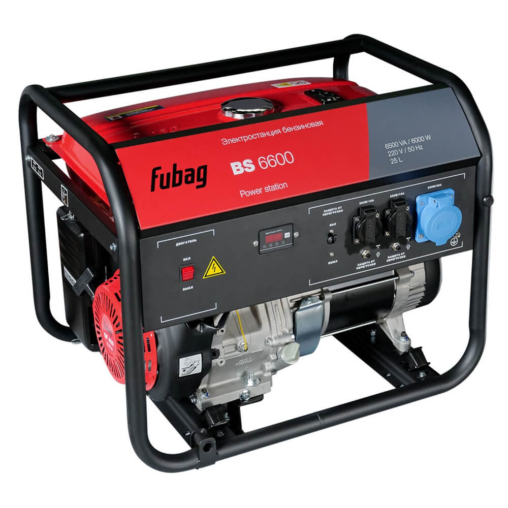 Бензиновая электростанция Fubag BS 6600